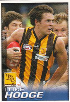 2005 Select Herald Sun AFL #91 Luke Hodge Front